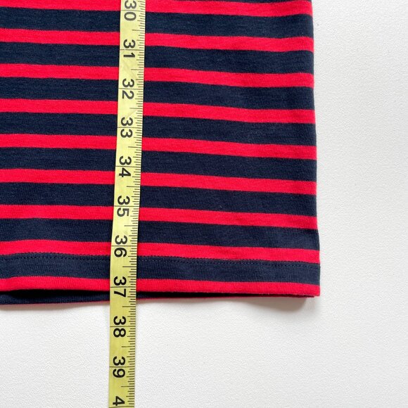 Quaker Marine Supply French Sailor Dress Stripe Shift Navy Red Size XS NEW NWT - Picture 6 of 6